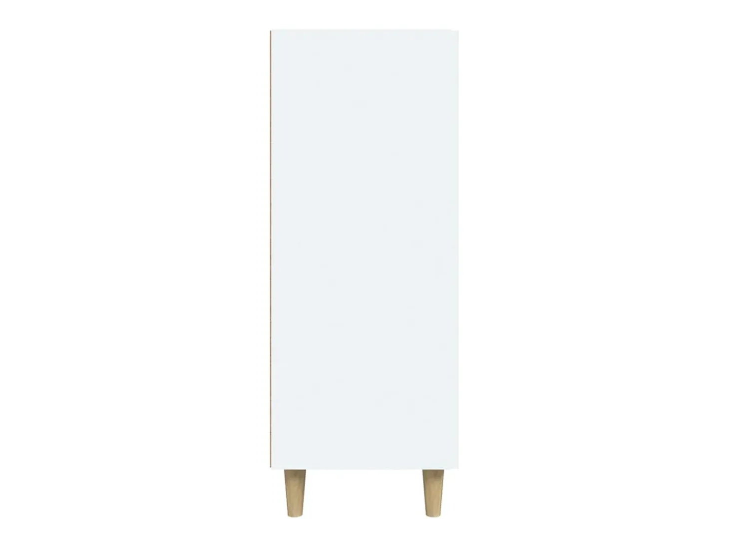 Aparador blanco 69,5x34x90 cm madera de ingeniería