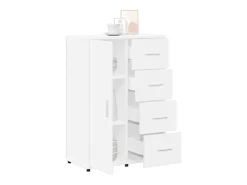 Aparador blanco 60x31x84 cm madera contrachapada