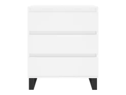 Aparador Blanco 60x35x70 cm Madera de Ingeniería