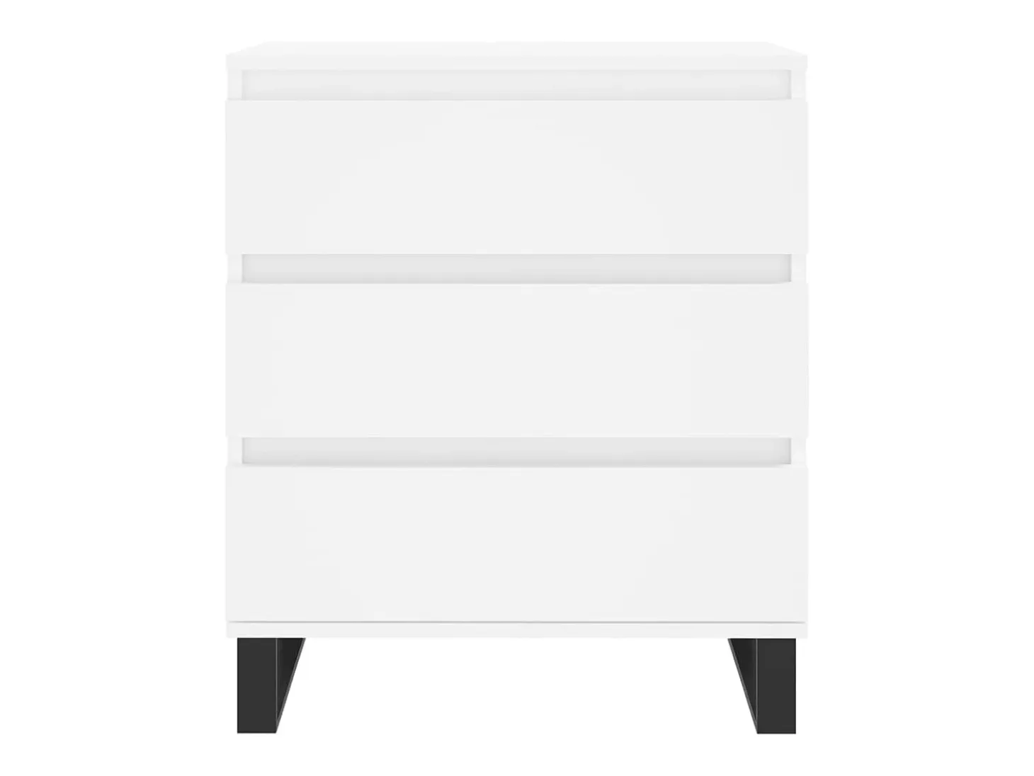 Aparador Blanco 60x35x70 cm Madera de Ingeniería