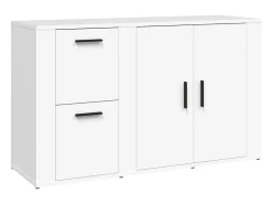 Aparador Blanco 100x33x59,5 cm Madera de Ingeniería