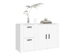 Aparador Blanco 100x33x59,5 cm Madera de Ingeniería