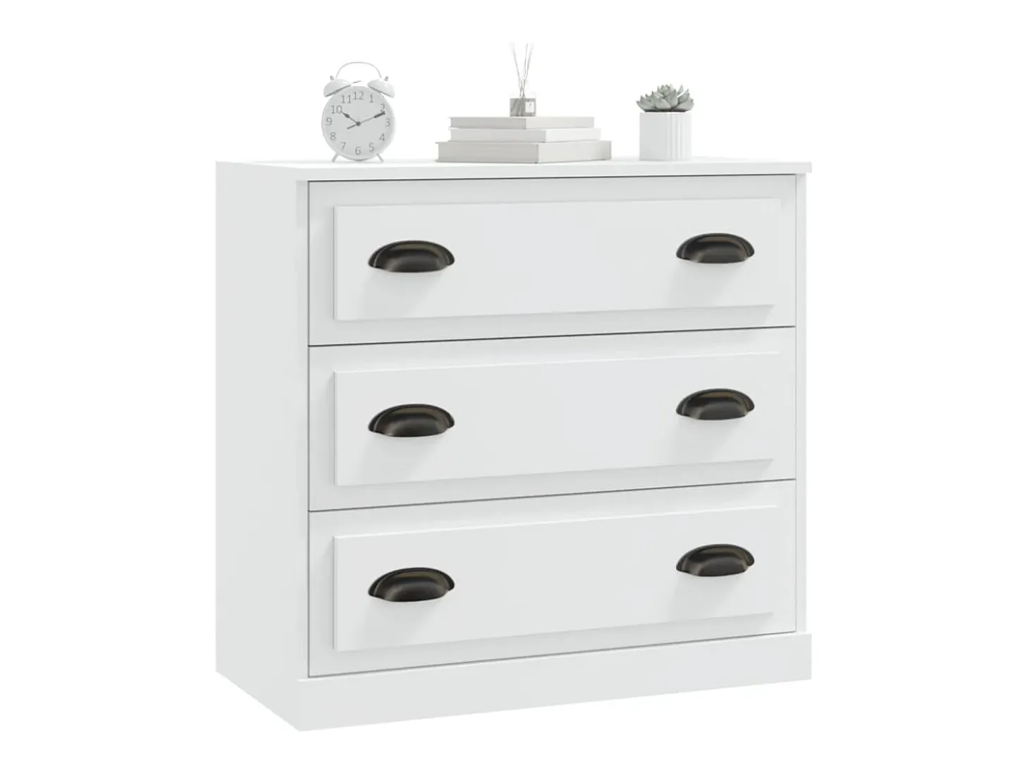 Aparador blanco 70x35,5x67,5 cm madera de ingeniería