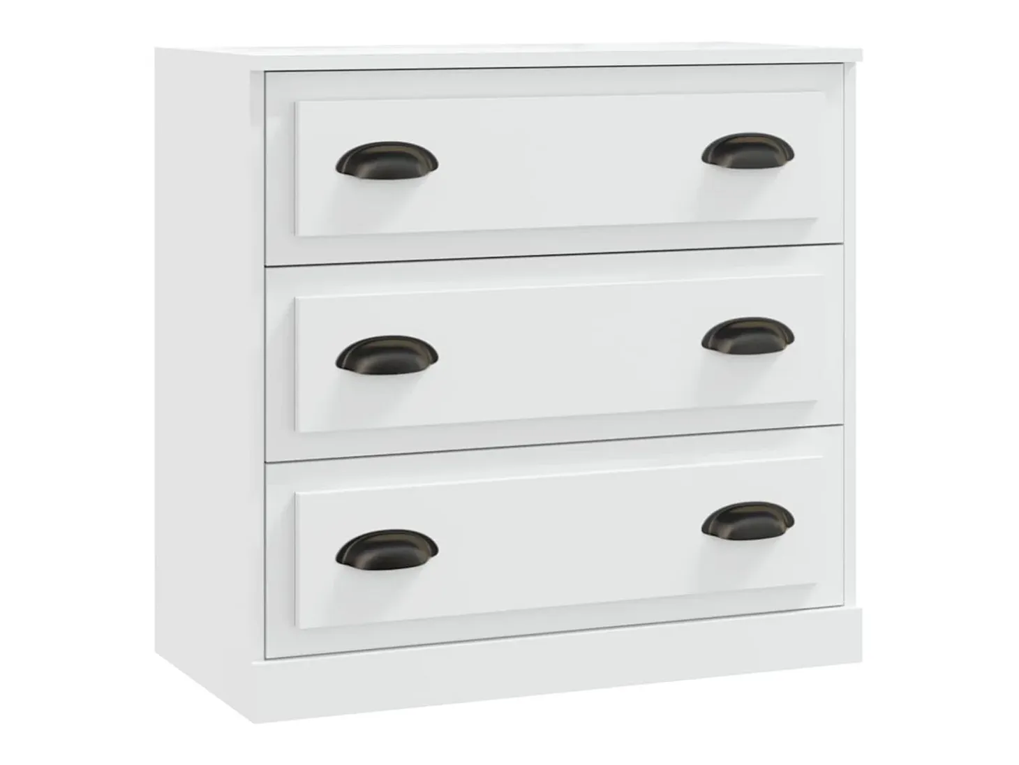 Aparador blanco 70x35,5x67,5 cm madera de ingeniería