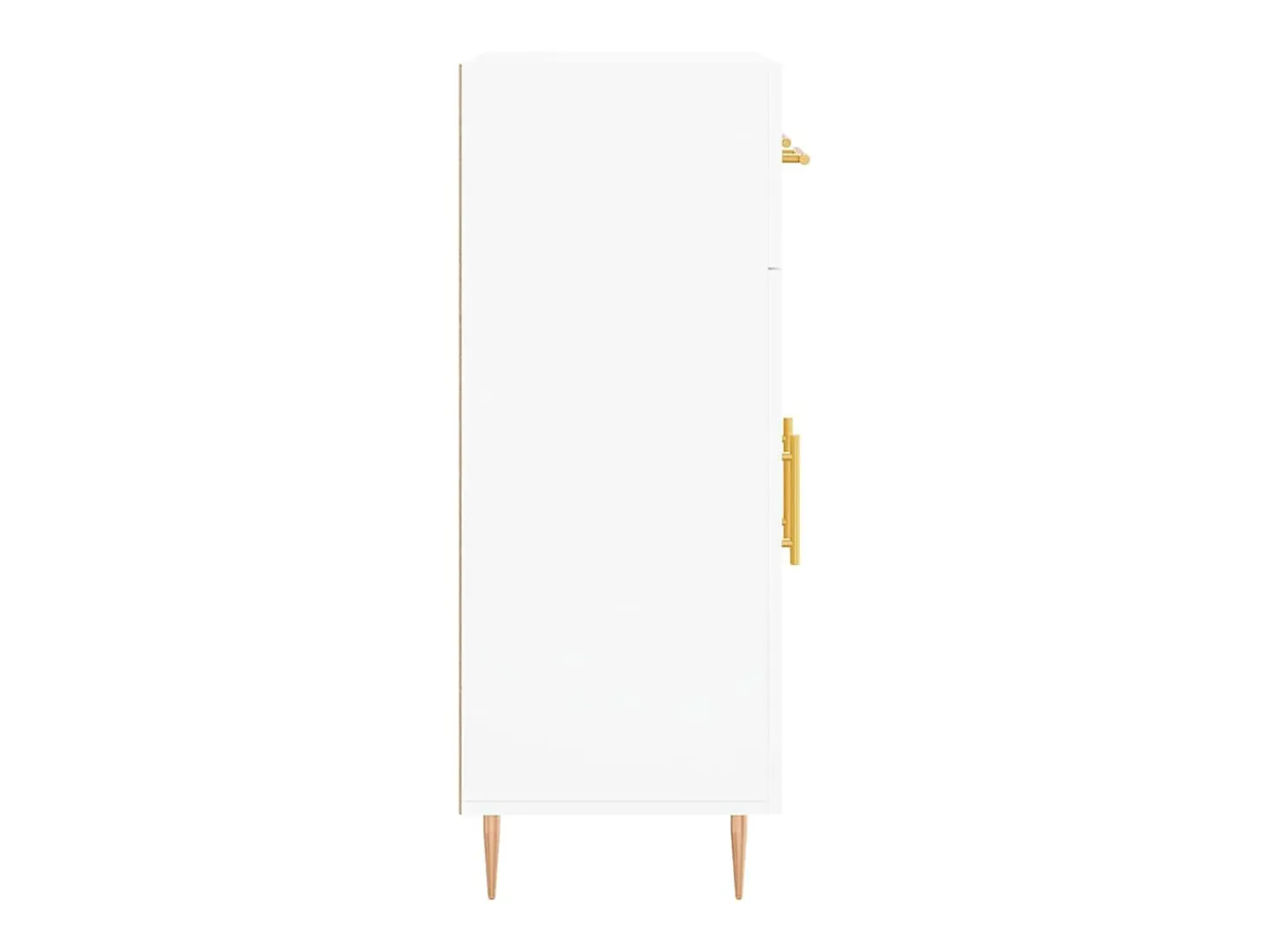 Aparador blanco 69,5x34x90 cm madera de ingeniería
