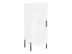 Aparador blanco 34,5x34x90 cm madera de ingeniería