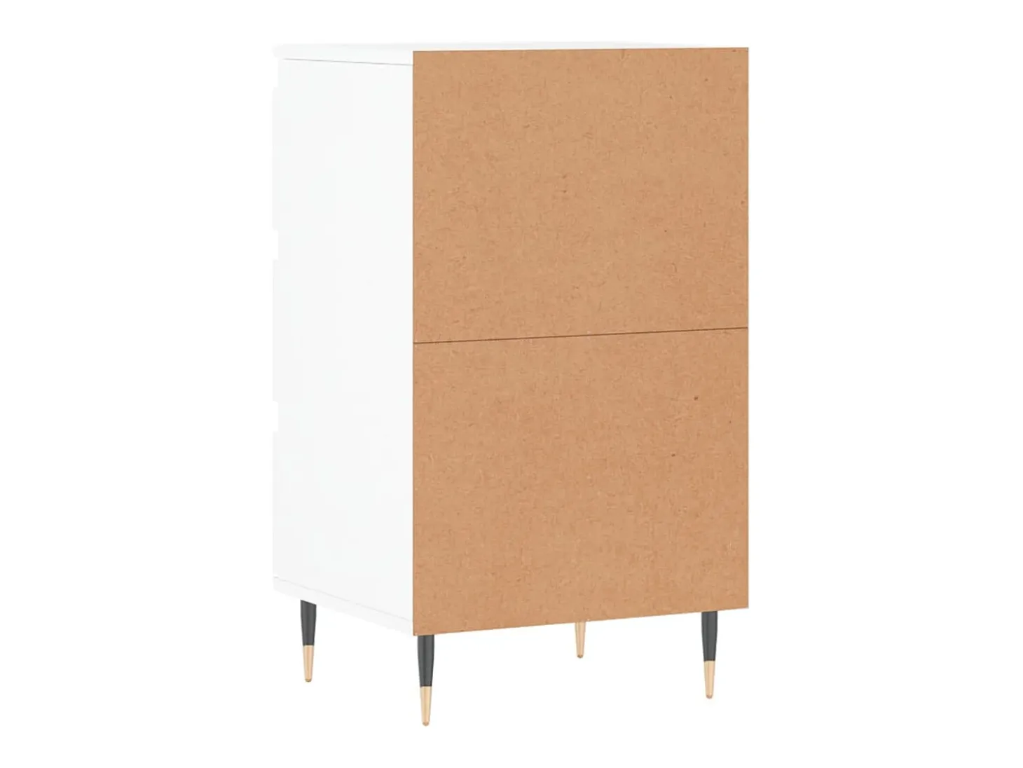 Aparador blanco 40x35x70 cm madera de ingeniería