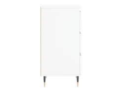 Aparador blanco 40x35x70 cm madera de ingeniería