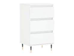 Aparador blanco 40x35x70 cm madera de ingeniería
