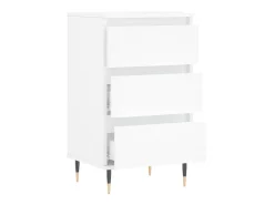 Aparador blanco 40x35x70 cm madera de ingeniería
