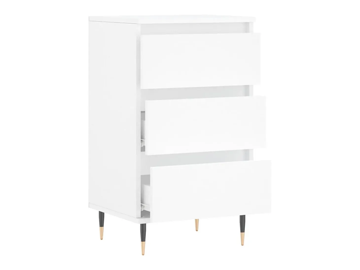 Aparador blanco 40x35x70 cm madera de ingeniería