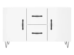 Aparador blanco 100x36x60 cm madera de ingeniería