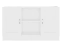 Aparador Blanco 120x30,5x70 cm Madera de Ingeniería