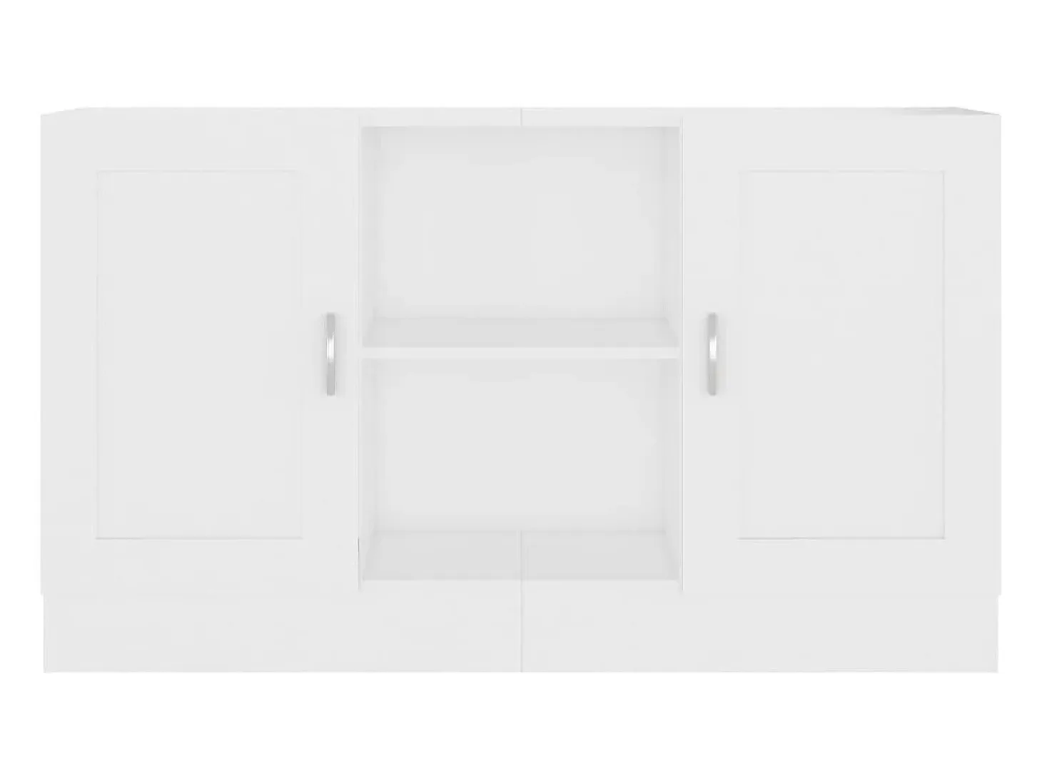 Aparador Blanco 120x30,5x70 cm Madera de Ingeniería