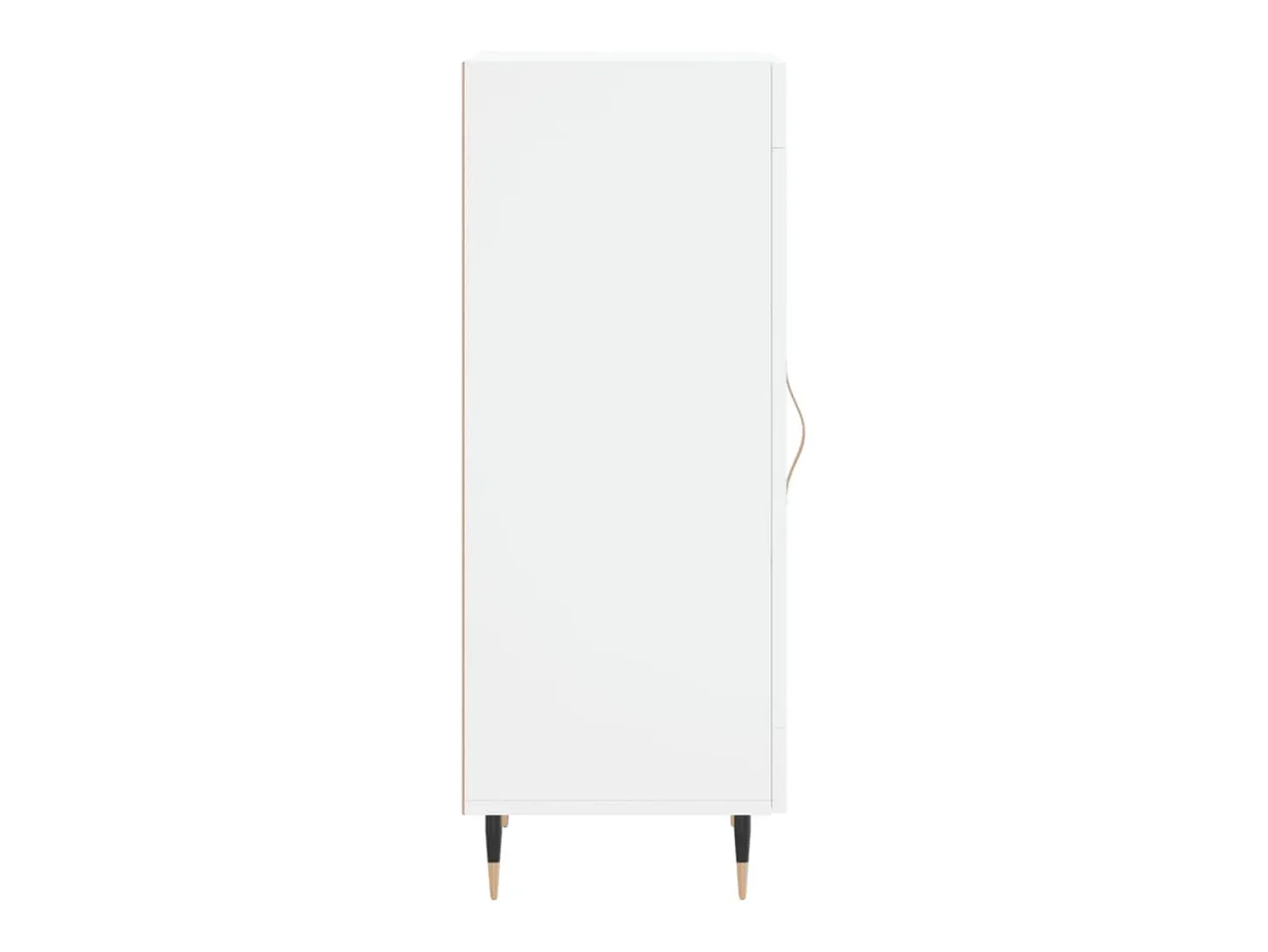 Aparador blanco 34,5x34x90 cm madera de ingeniería