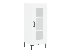 Aparador blanco 34,5x34x90 cm madera de ingeniería