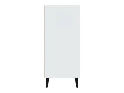 Aparador blanco 90x34x80 cm madera contrachapada