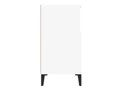 Aparador Blanco 60x35x70 cm Madera de Ingeniería