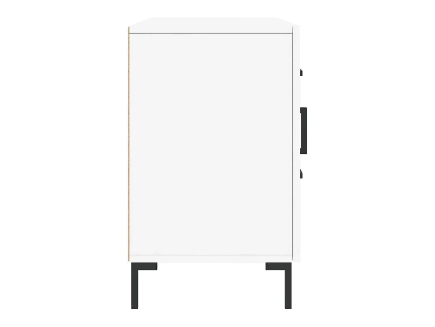 Aparador blanco 100x36x60 cm madera de ingeniería