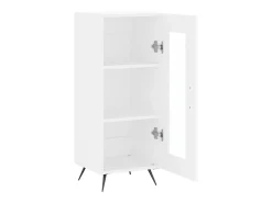 Aparador blanco 34,5x34x90 cm madera de ingeniería