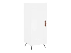 Aparador blanco 34,5x34x90 cm madera de ingeniería