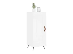 Aparador blanco 34,5x34x90 cm madera de ingeniería