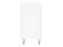 Aparador blanco 104x35x70 cm madera contrachapada