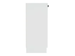 Aparador Blanco 60x30x70 cm Madera de Ingeniería