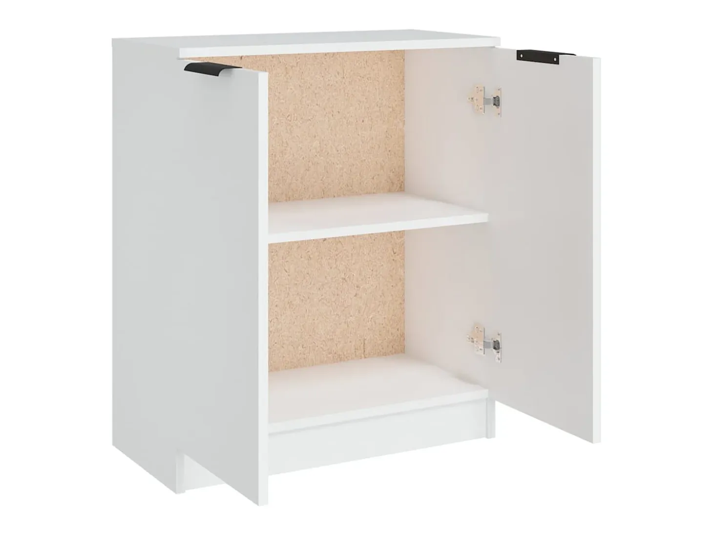 Aparador Blanco 60x30x70 cm Madera de Ingeniería