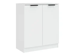 Aparador Blanco 60x30x70 cm Madera de Ingeniería