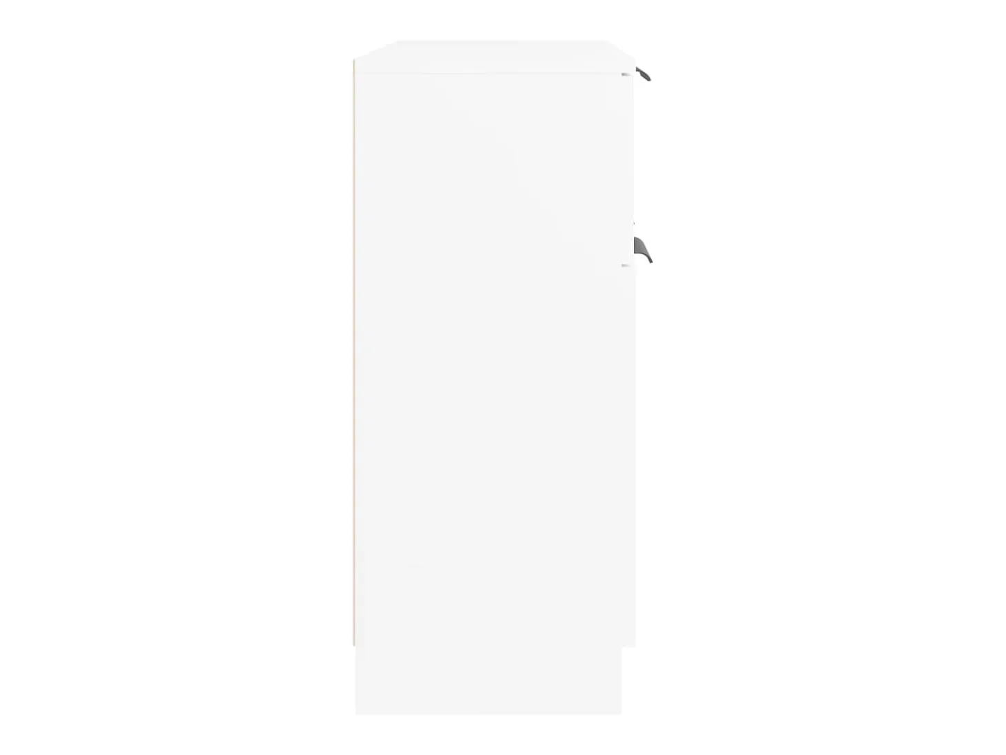 Aparador Blanco 60x30x70 cm Madera de Ingeniería