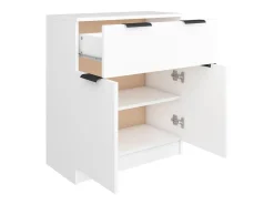 Aparador Blanco 60x30x70 cm Madera de Ingeniería