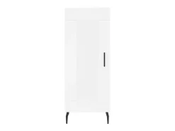 Aparador blanco 34,5x34x90 cm madera de ingeniería