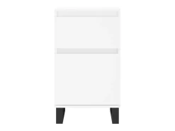 Aparador blanco 40x35x70 cm madera de ingeniería