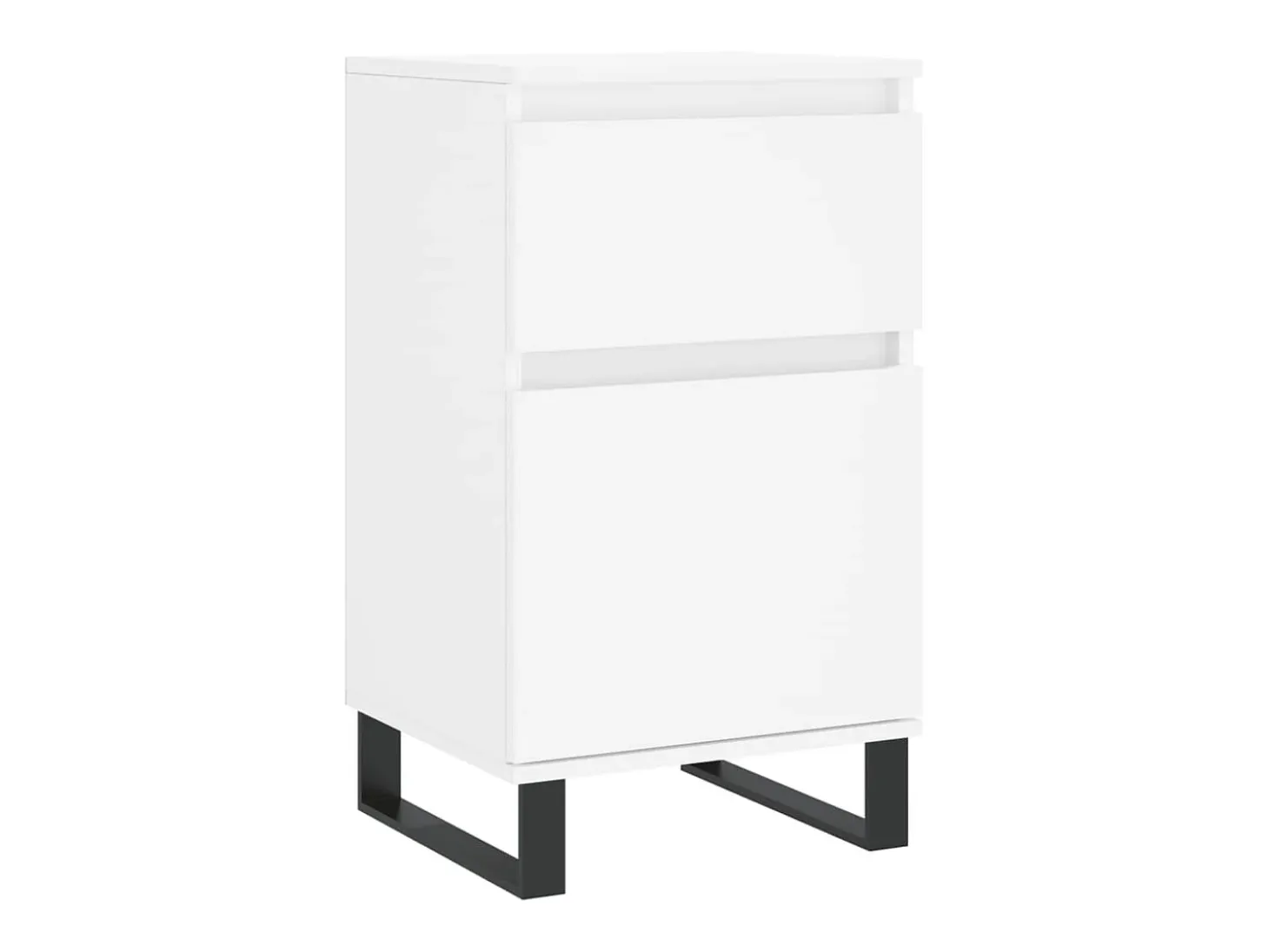 Aparador blanco 40x35x70 cm madera de ingeniería