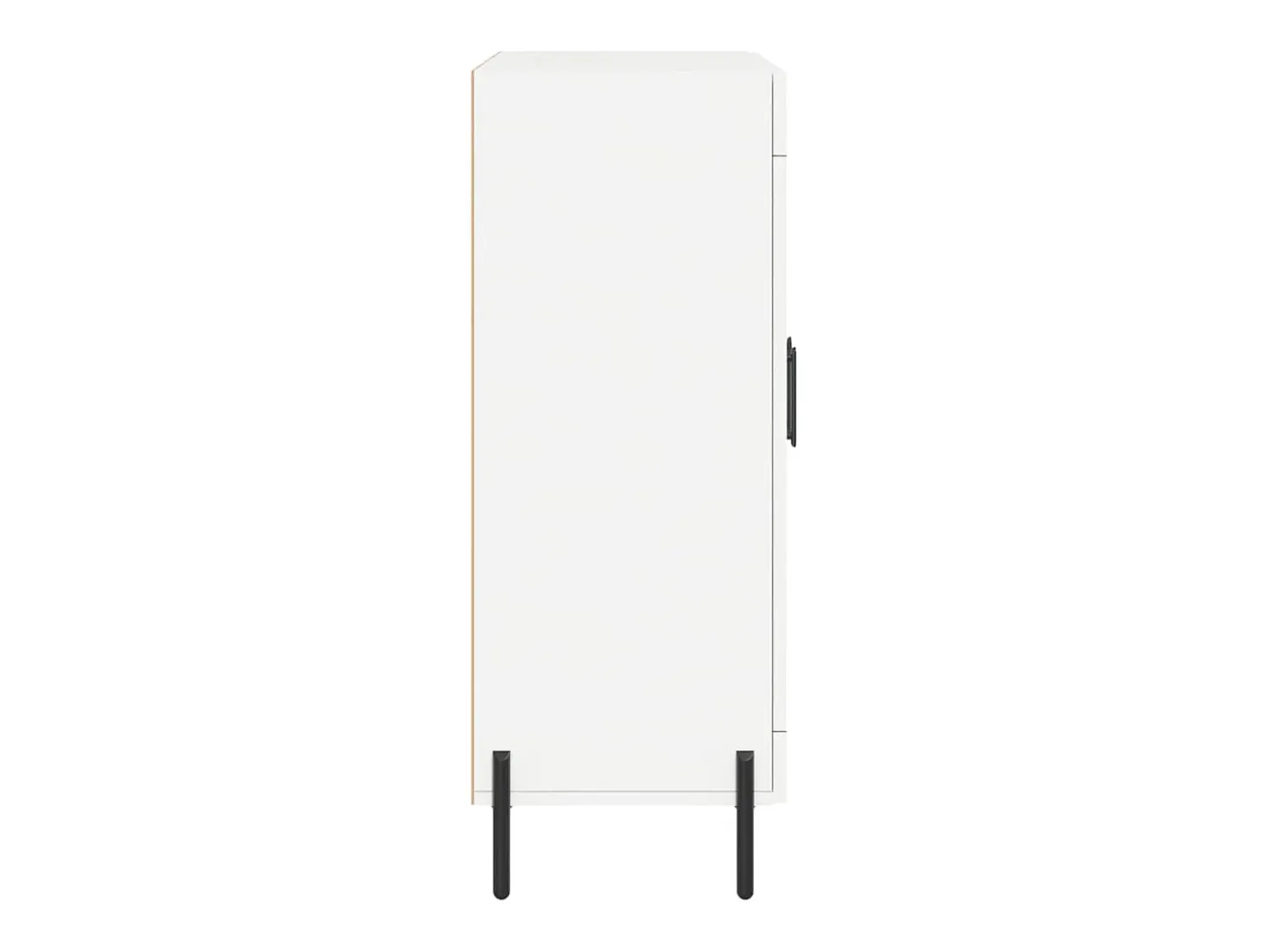 Aparador blanco 69,5x34x90 cm madera de ingeniería