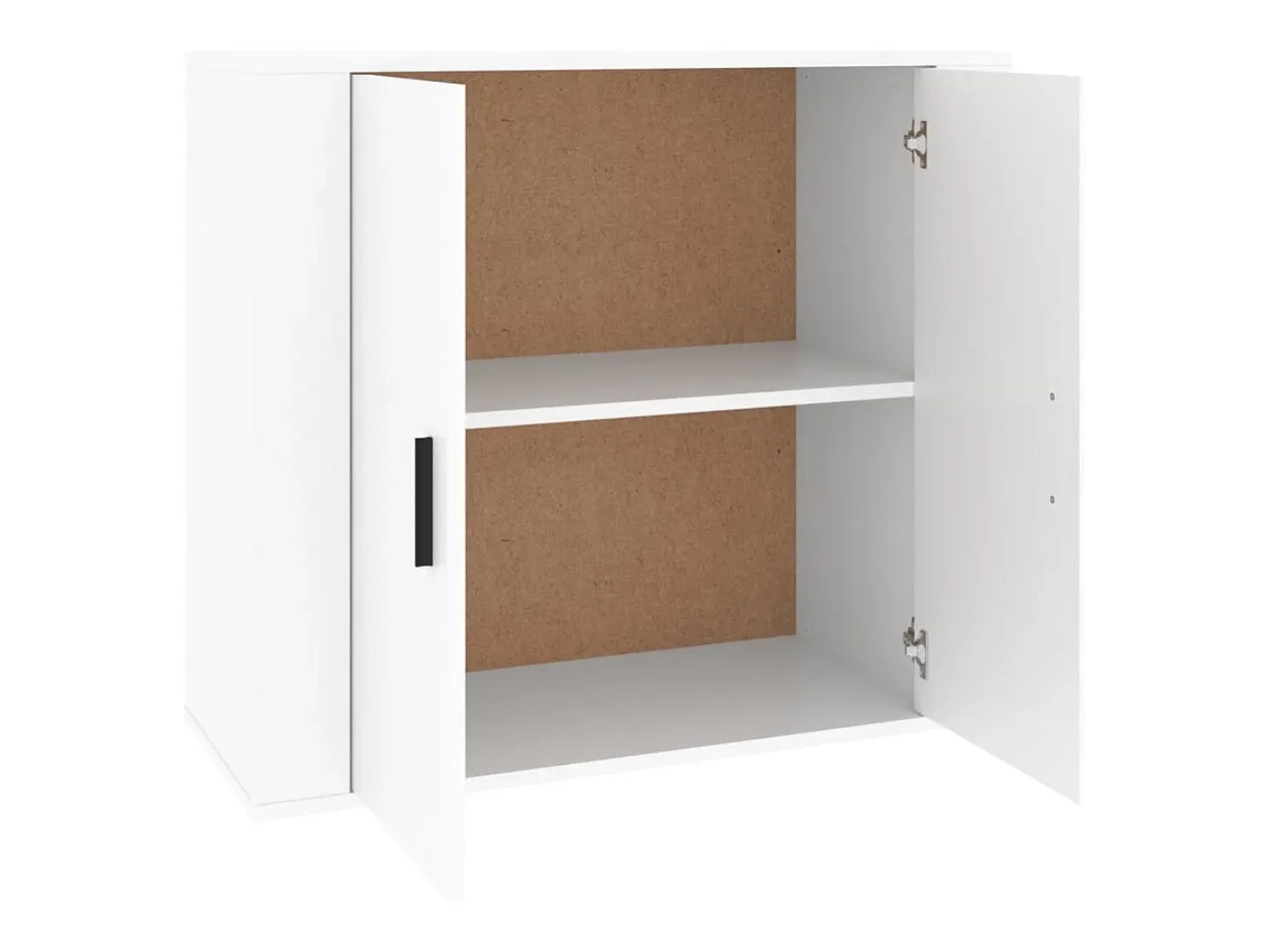 Aparador Blanco 80x33x70 cm Madera de Ingeniería