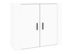 Aparador Blanco 80x33x70 cm Madera de Ingeniería