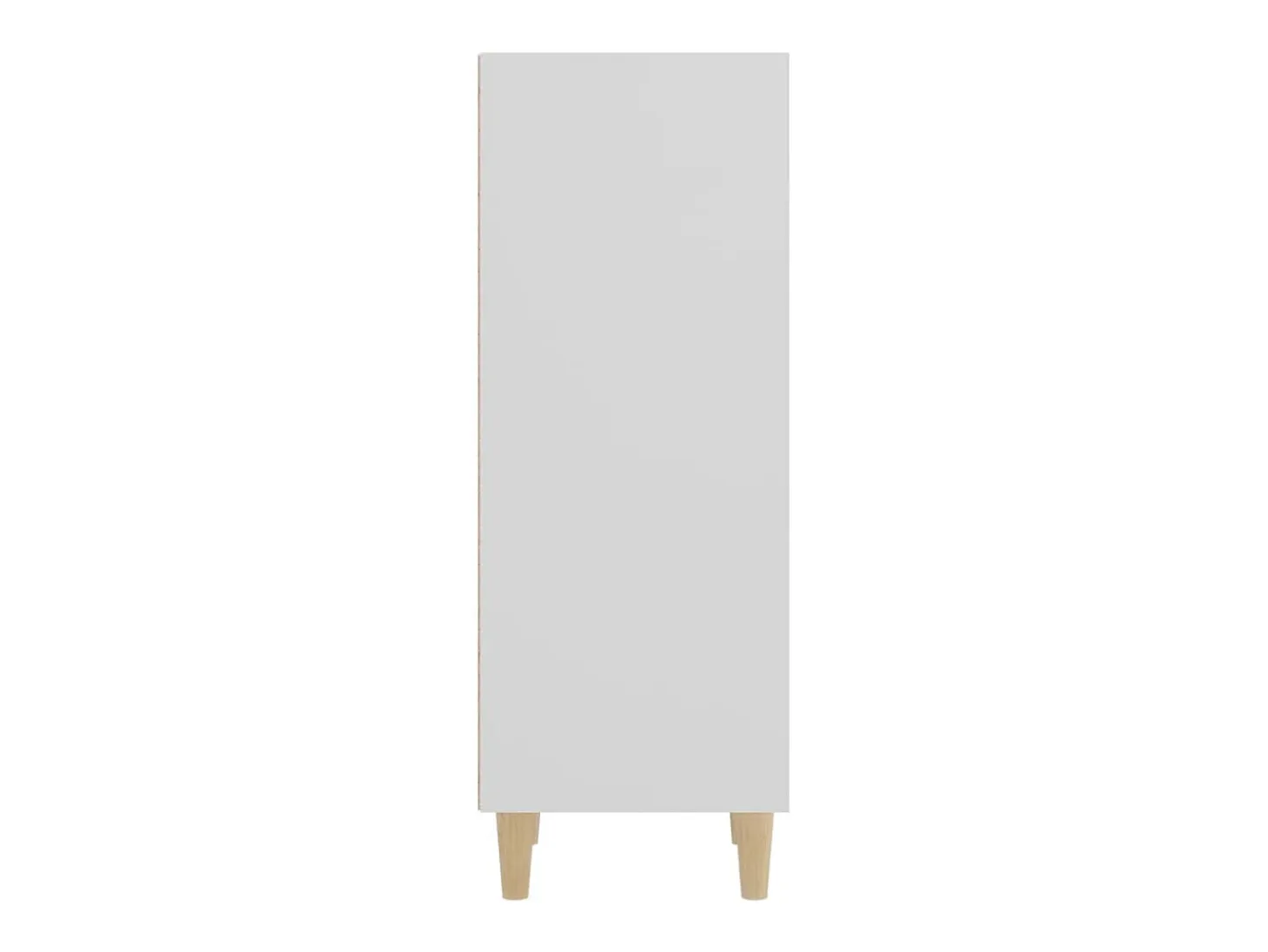 Aparador Blanco 34,5x32,5x90 cm Madera de Ingeniería