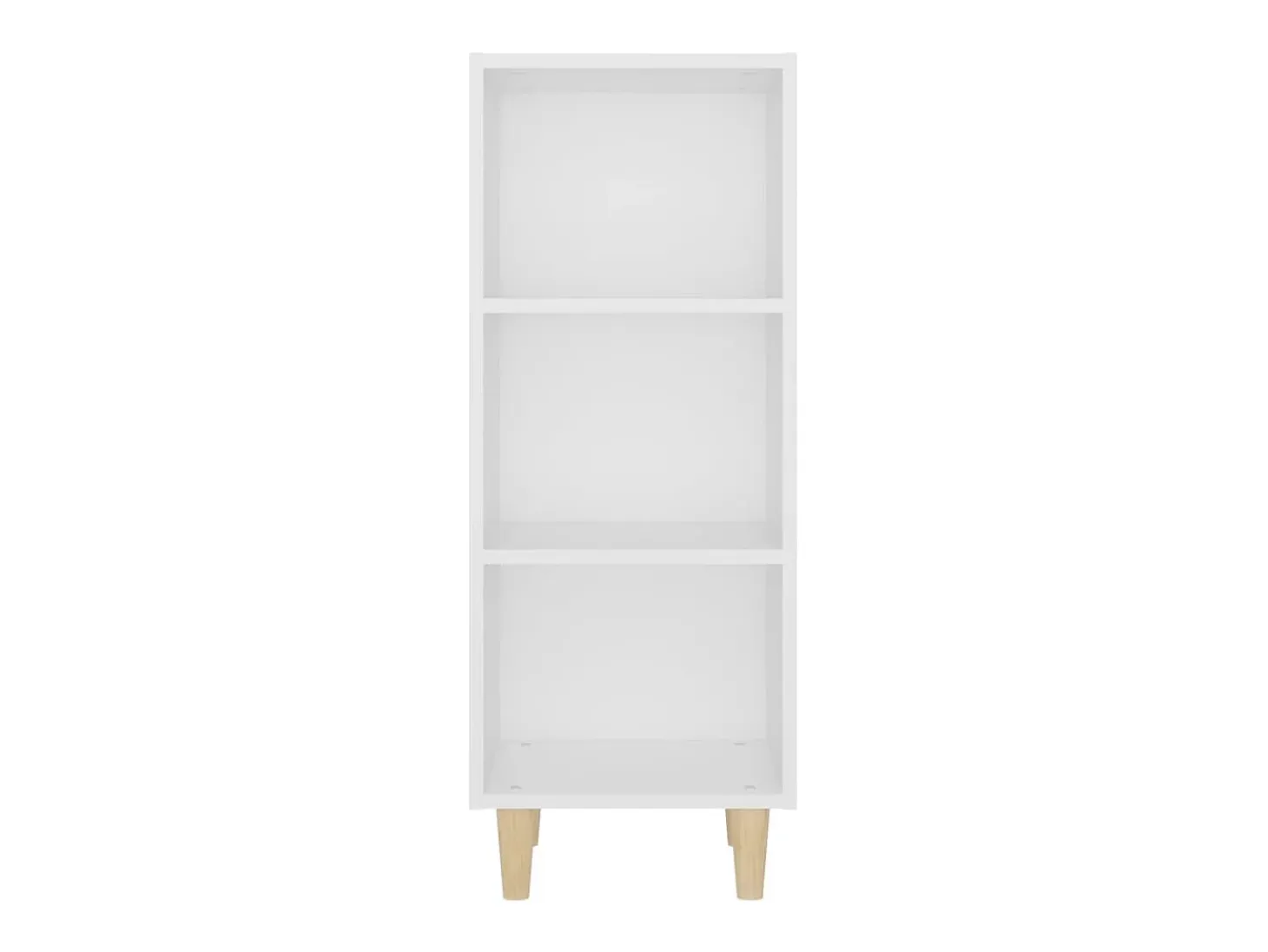 Aparador Blanco 34,5x32,5x90 cm Madera de Ingeniería
