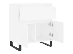 Aparador Blanco 60x35x70 cm Madera de Ingeniería
