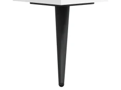 Aparador blanco 34,5x34x90 cm madera de ingeniería