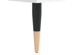 Aparador blanco 34,5x34x90 cm madera de ingeniería