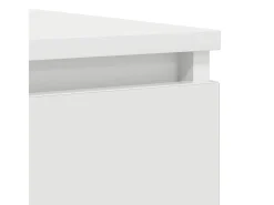 Aparador blanco 100x35x76 cm madera de ingeniería