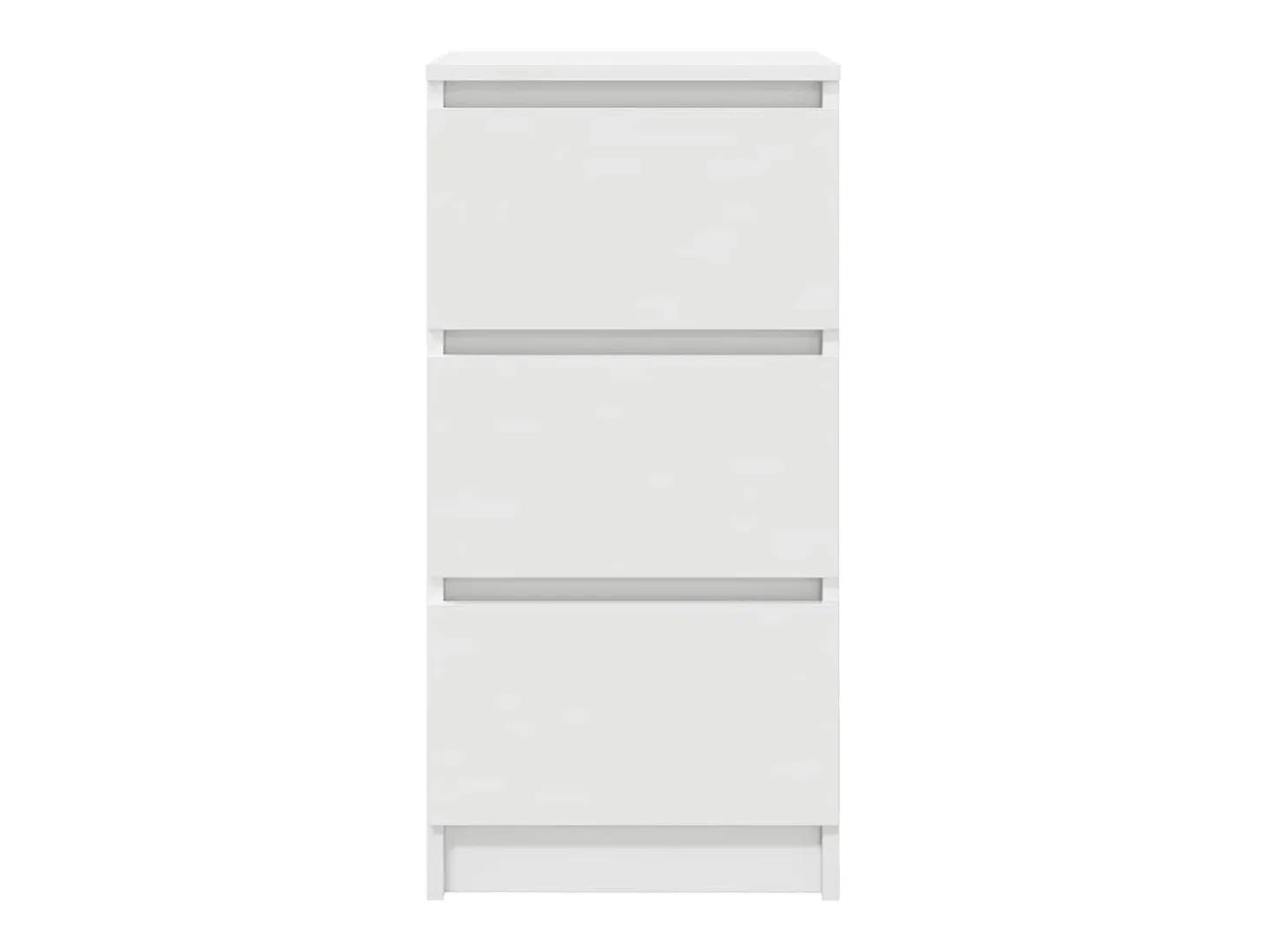 Aparador blanco 37,5x35x76 cm madera de ingeniería