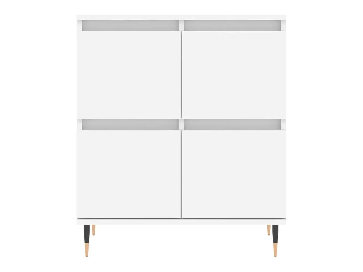 Aparador Blanco 60x35x70 cm Madera de Ingeniería