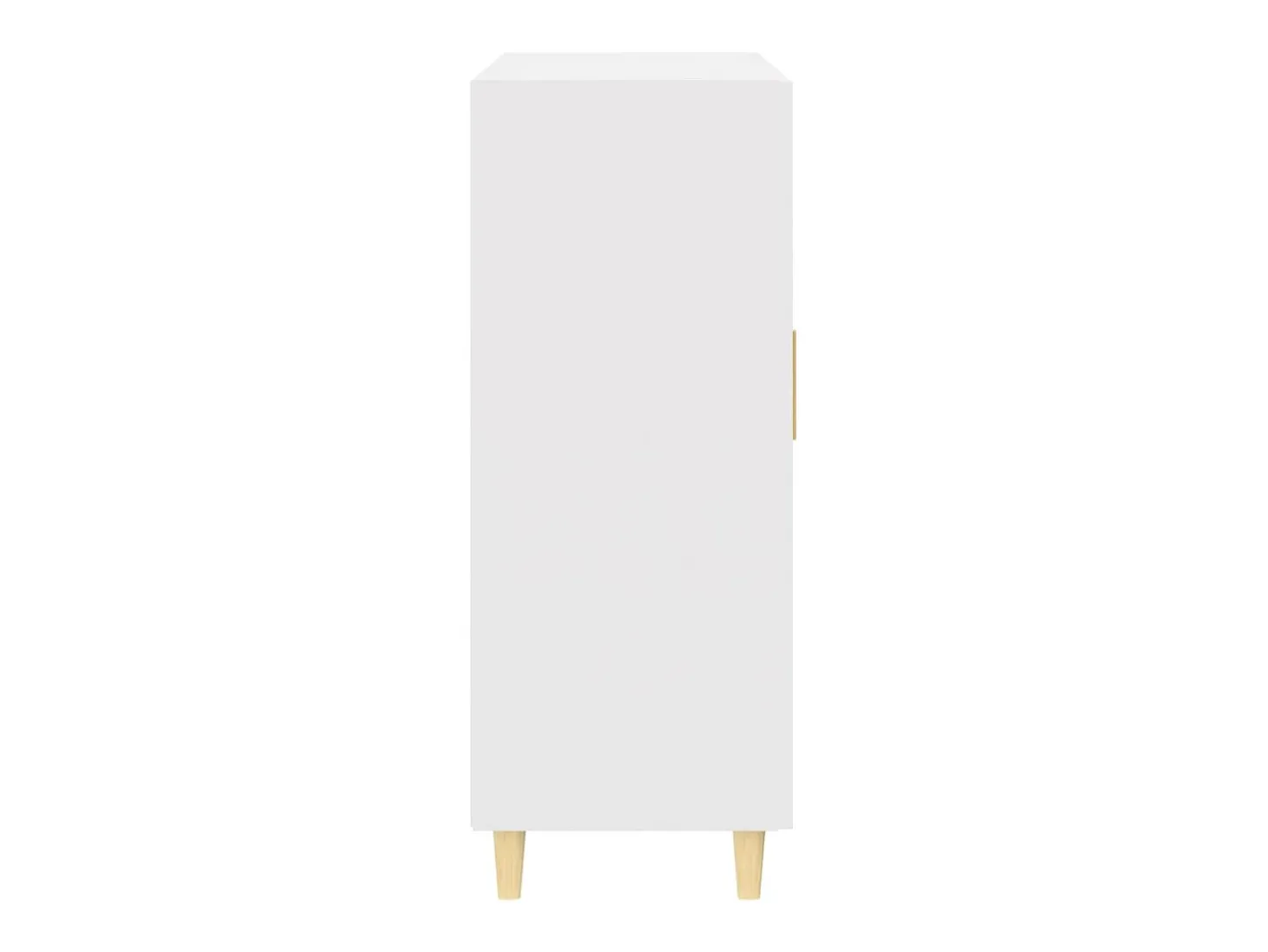 Aparador blanco 69,5x34x90 cm madera de ingeniería