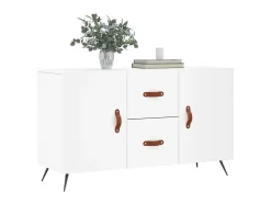 Aparador blanco 100x36x60 cm madera de ingeniería