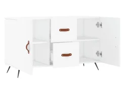 Aparador blanco 100x36x60 cm madera de ingeniería