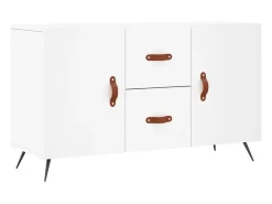 Aparador blanco 100x36x60 cm madera de ingeniería